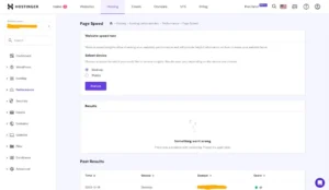 Hostinger Review hPanel Dashboard User Interface